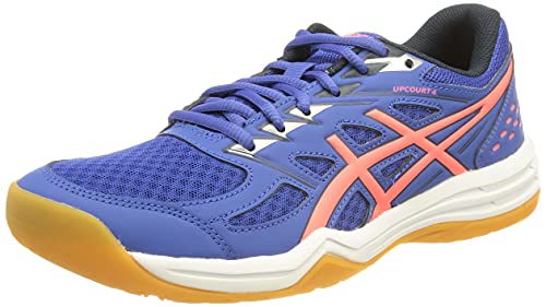 ASICS Upcourt 4, Running Mujer, Lapis Lazuli Blue Blazing Coral, 39 EU