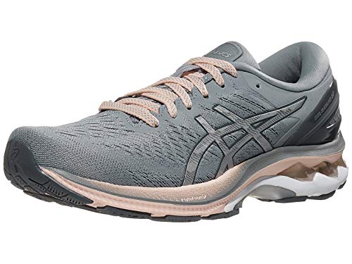 ASICS Women's Gel-Kayano 27 (D) Running Shoes, 11W, Sheet Rock/Pure Silver