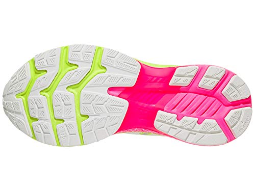 ASICS Women's Gel-Kayano 27 Lite-Show Running Shoes, 8.5M, White/Pure Silver