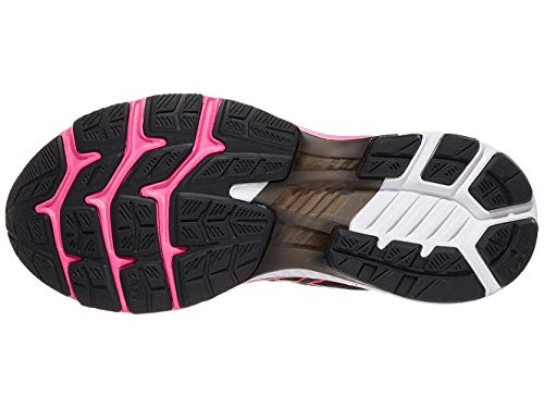 ASICS Women's Gel-Kayano 27 Running Shoes, 11M, Black/Pink GLO