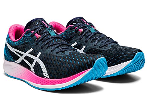 ASICS Women's Hyper Speed Running Shoes, 7.5M, French Blue/White