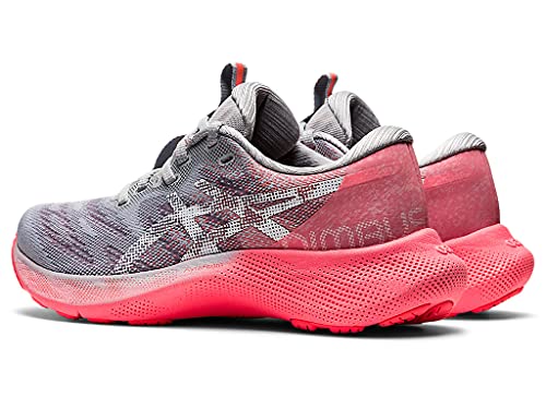 ASICS Zapatillas de correr de competición para mujer Road, Blazing Coral/Blanco, 37 EU