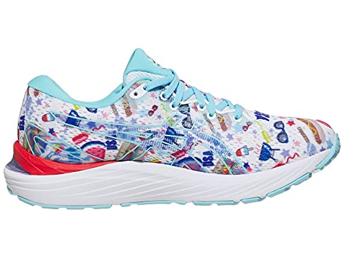 ASICS Zapatillas de running Gel-Cumulus 23 MK para mujer, blanco/azul asics, 44 EU