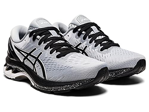 ASICS Zapatillas de running Gel-Kayano 27 para mujer, Piedmont Gris/Negro, 40 EU