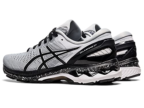 ASICS Zapatillas de running Gel-Kayano 27 para mujer, Piedmont Gris/Negro, 40 EU