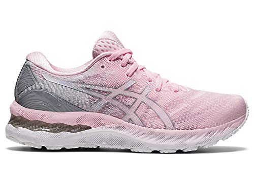 ASICS Zapatillas de running Gel-Nimbus 23 para mujer, rosa (Rosa Salt/Pure Silver), 38 EU