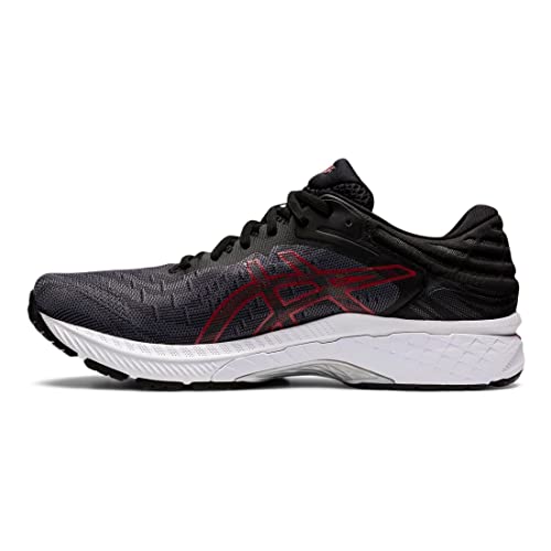 ASICS Zapatillas de running para hombre Gel-Pursue 7, negro/rojo AH 2021, Negro , 45 EU