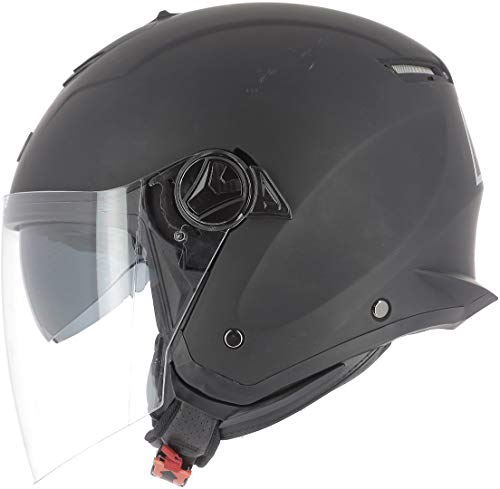 Astone Helmets Mini Jet, Casco Jet, color Negro Mate, talla L