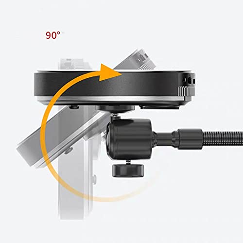 Atriles para proyectores Costo de cisne del proyector Ajuste de rotación gratuito de múltiples ángulos Portátiles de la cabecera Proyector de escritorio de la cabina Capacidad del rodamiento 11.02lb S