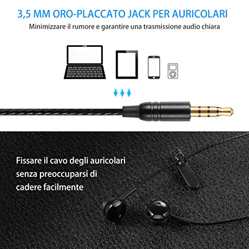 Auriculares, Auriculares magnéticos Deporte, Auriculares In-Ear con micrófono, Resistente al sudor, Aislamiento de ruido, Alta Definición, Bajos potentes, Para Samsung, LG, Xiaomi, Huawei etc