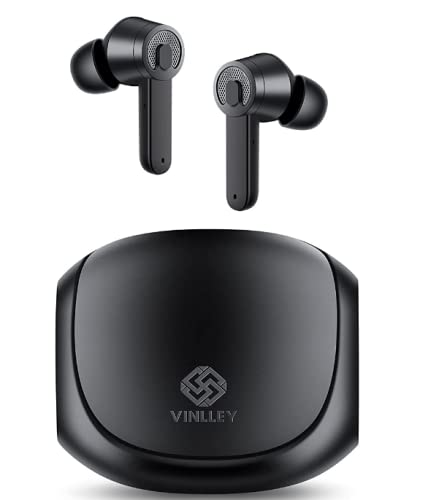 Auriculares Bluetooth, Auriculares inalámbricos in-Ear, Control Táctil con Micrófono, Cancelación de Ruido, IPX7, Resistente al Agua, 42 Horas de Reproducción, Auriculares Actualización para Ordenador