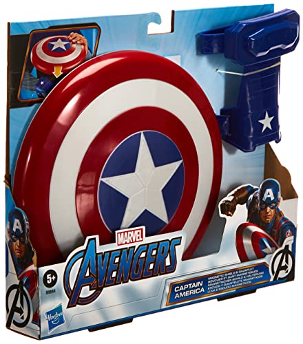 Avengers- Escudo Capitán América, Multicolor, única (Hasbro B9944EU8)