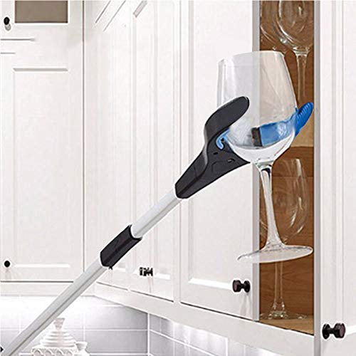 Awsuc Pinza Larga,Alcanzar Objetos 82cm Herramienta de Captura Plegable, Brazo Más Largo para Recoger Basura, para los Viejos, Discapacitados y Trabajadores Sanitarios