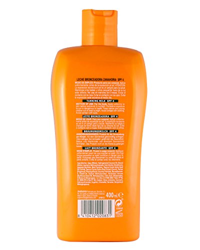 Babaria Zanahoria Leche Bronceadora SPF4 Protector Solar - 400 ml