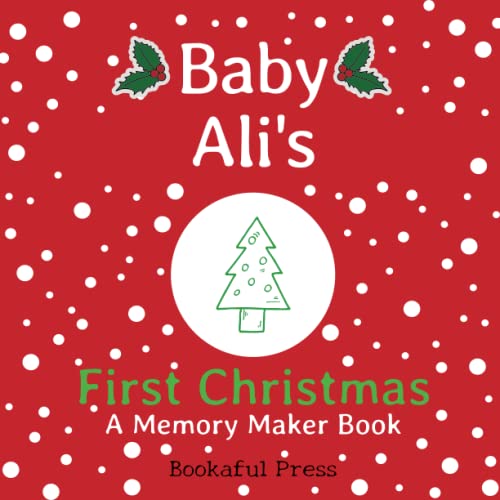 Baby Ali's First Christmas: "A DIY Christmas Memory Maker Book"