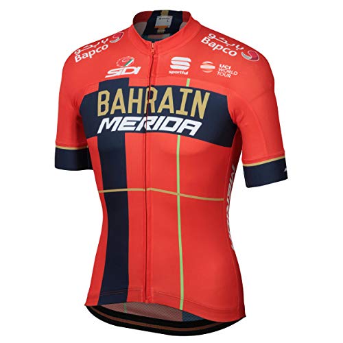 BAHRAIN MERIDA SPORTFUL Team Jersey, rojo, M