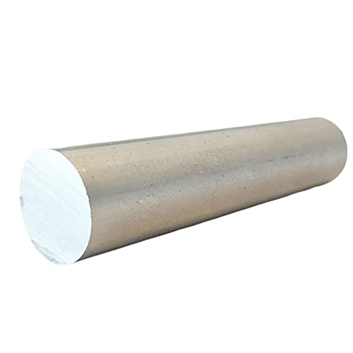 BAIWANLIN Varilla de Aluminio sólida 6061 Barra Torno Redonda Varilla aleación,Herramienta Laboratorio Electrónica Decoración Longitud500mm,20mm