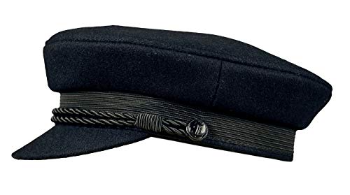 Balke Gorra de marinero de Capitán Para Unisex Adultos [Azul - 6.875]