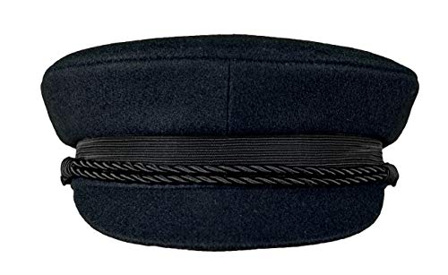 Balke Gorra de marinero de Capitán Para Unisex Adultos [Azul - 6.875]