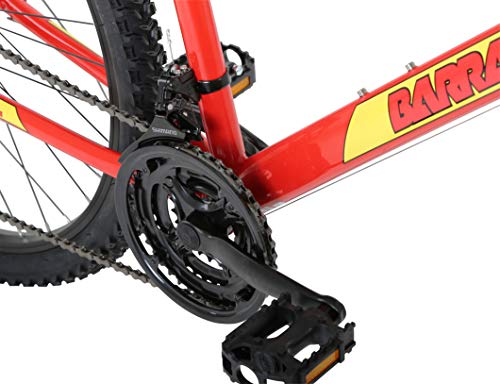 Barracuda Draco 1 Bicicleta, Rojo, 22 Pulgadas