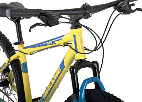 Barracuda Draco 4 Bicicleta, Unisex, Amarillo, 20 Pulgadas