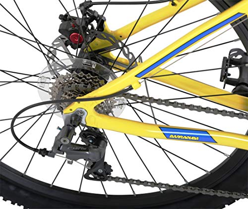 Barracuda Draco 4 Bicicleta, Unisex, Amarillo, 20 Pulgadas