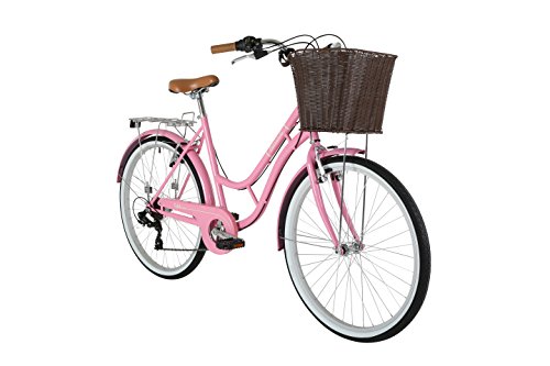 Barracuda Mujer Delphinus 7 para Bicicleta, Color Rosa, tamaño 19