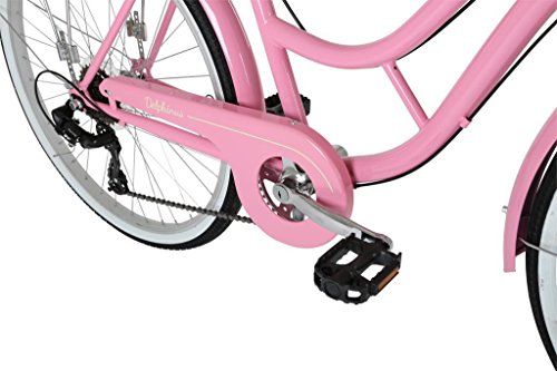 Barracuda Mujer Delphinus 7 para Bicicleta, Color Rosa, tamaño 19
