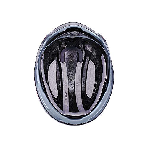 BBB Tithon Casco Ciclismo Carretera, Hombre, Negro/Rojo, M