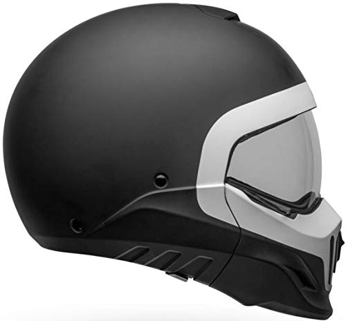 BELL HELMET BROOZER CRANIUM MATTE BLACK/WHITE L