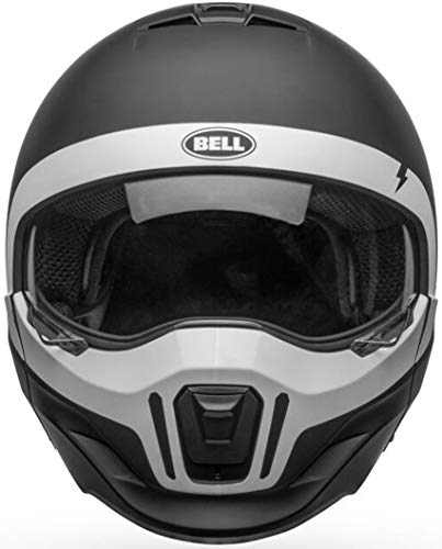 BELL HELMET BROOZER CRANIUM MATTE BLACK/WHITE L