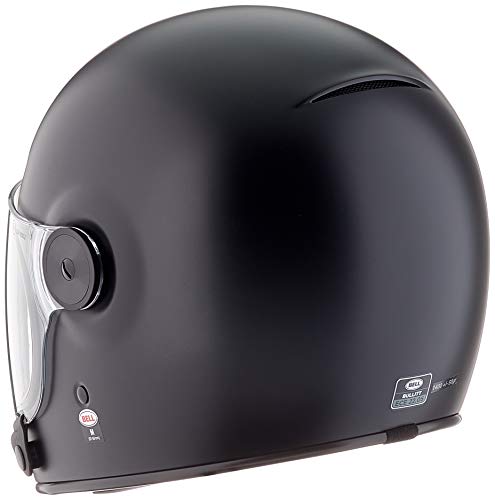 BELL HELMET BULLITT DLX SOLID BLACK MATT M