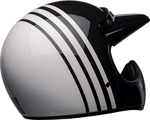 BELL Helmet Moto-3 Reverb White/Black M