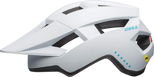 Bell Spark MIPS - Casco de ciclismo para mujer, Talla única, Virago Matte White/Raspberry