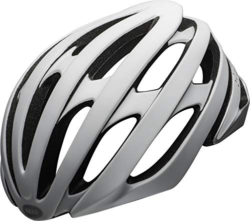 BELL Stratus MIPS - Casco para bicicleta de carretera para adultos, color blanco mate, plateado (2021), mediano (55-59 cm)