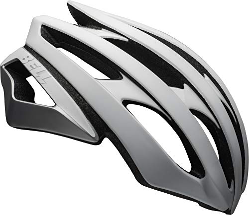 BELL Stratus MIPS - Casco para bicicleta de carretera para adultos, color blanco mate, plateado (2021), mediano (55-59 cm)