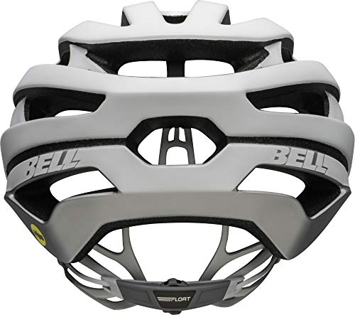 BELL Stratus MIPS - Casco para bicicleta de carretera para adultos, color blanco mate, plateado (2021), mediano (55-59 cm)