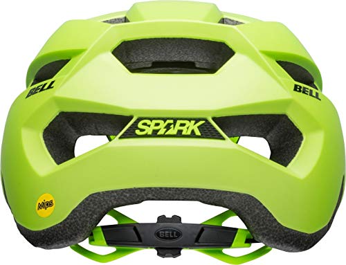 Bell Unisex Juventud Spark Junior MIPS – Casco de Bicicleta Mate/Verde Brillante/Negro Uni Youth