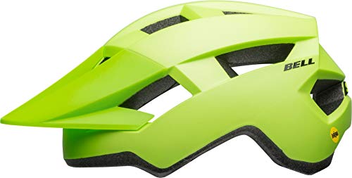 Bell Unisex Juventud Spark Junior MIPS – Casco de Bicicleta Mate/Verde Brillante/Negro Uni Youth