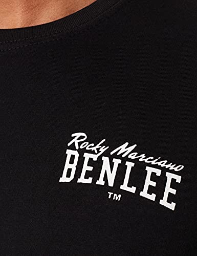 BenLee Small Logo Camisa, Negro, M (UK S) para Hombre