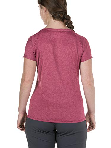 Berghaus Explorer Base Crew Camiseta de Manga Larga, Mujer, Malaga/Tonally Darker Malaga, 16