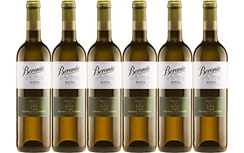 Beronia Verdejo - Vino D.O. Rueda - 6 Botellas x 750 ml - Total : 4500 ml