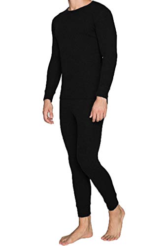 best basics Camiseta térmica de invierno para hombre Negro M