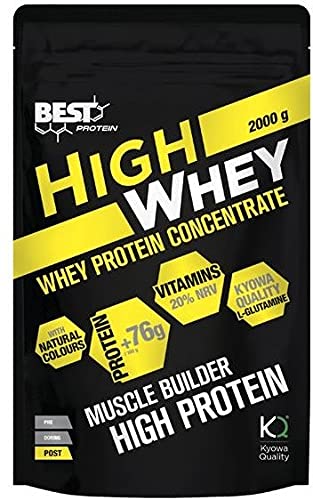 Best Protein High Whey 2 kg Sabor Plátano