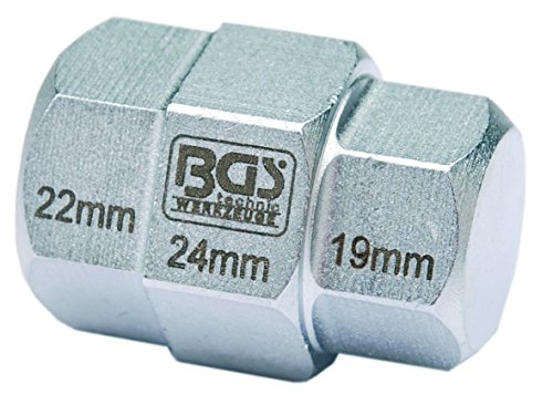 BGS 5059 | Llave de vaso especial para motocicletas | 19 - 22 - 24 mm