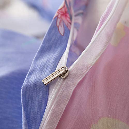 BH-JJSMGS Edredón Doble de algodón de Cuatro Piezas en la Cama, sábanas, Funda nórdica, Moda 200 * 230 cm