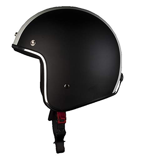 BHR Casco, color Negro, talla 55/56