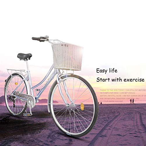 Bicicleta Plegable Para Adultos,26/24 Pulgadas Trabajo Ligero Para Mujer Adulto Ultra Ligero Variable Velocidad Portátil Pequeño Estudiante Pequeño Estudiante Masculino Bicicleta Plegable Portador Bic