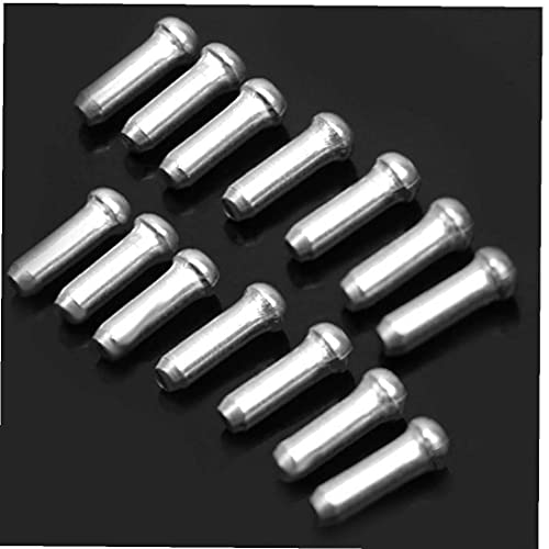 Bike Fin Caps Bike Handlebar Fin Cap Freno Freno Tapa Tapa Cable Partes Aluminio MTB Bicicleta Bicicleta Línea Tapa de Núcleo Cubierta Cubierta Freno de Cambio Freno 100pcs