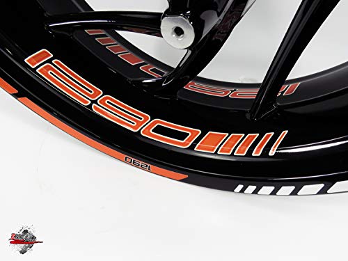 Bike Label 710040 - Pegatinas para llantas de KTM 1290 Super Duke